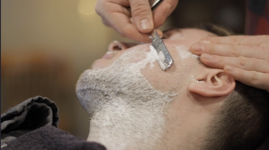 Straight Razor Shave